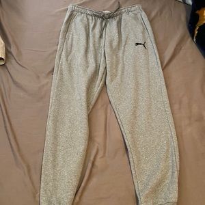 PUMA gray Sweatpants Size XL